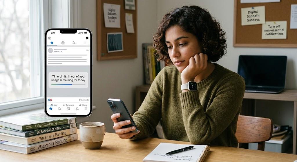 young adult looking thoughtfully at a smartphone young-adult-looking-thoughtfully-at-a-smartphone